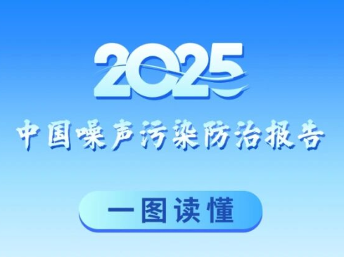 一图读懂 | 2025年中国噪声污染防治报告